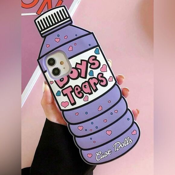 Quirky “Boys Tears” 16 Pro Max Case - Picture 3 of 7